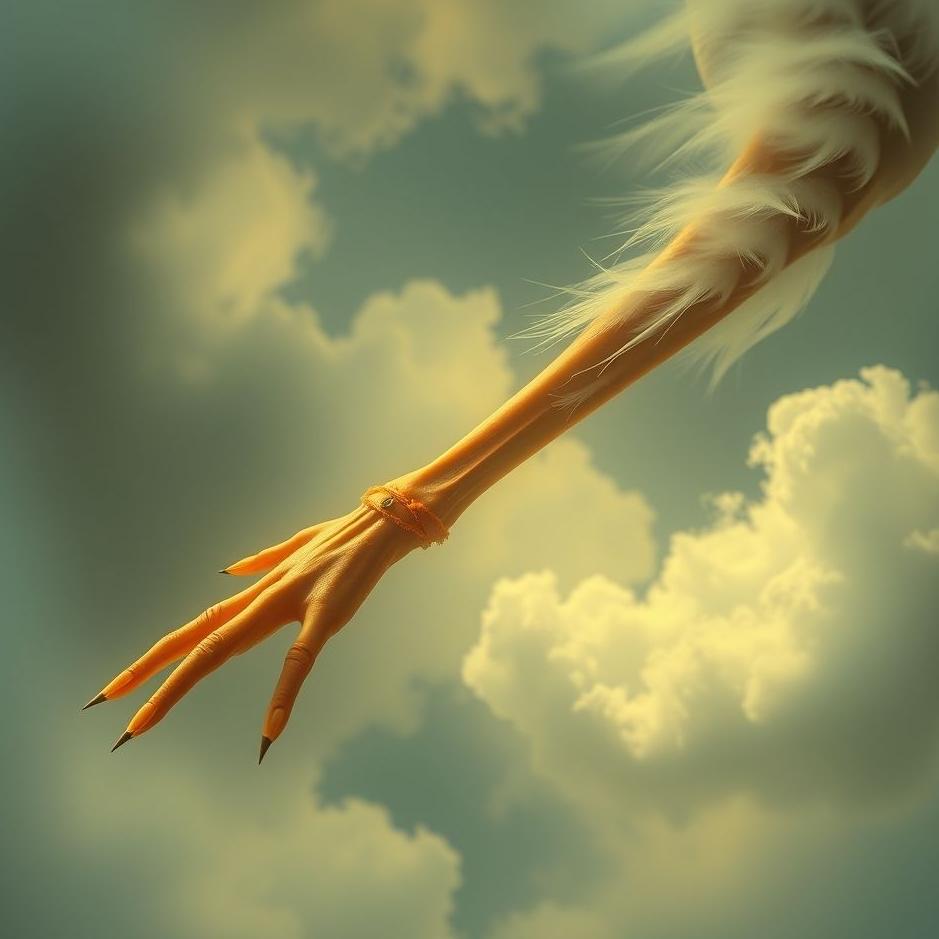 Dream : Bird's leg in a dream