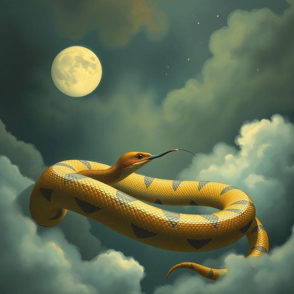 Dream : Bird and a snake in a dream