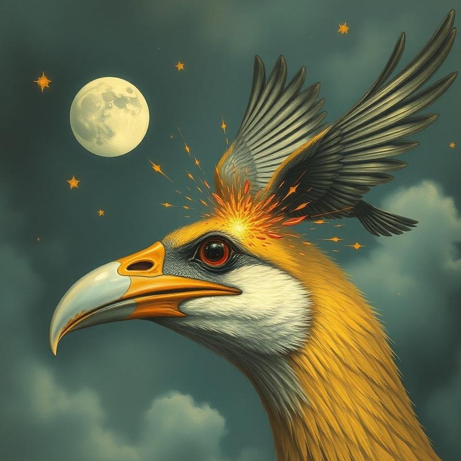 Dream : Bird attack on the head in a dream