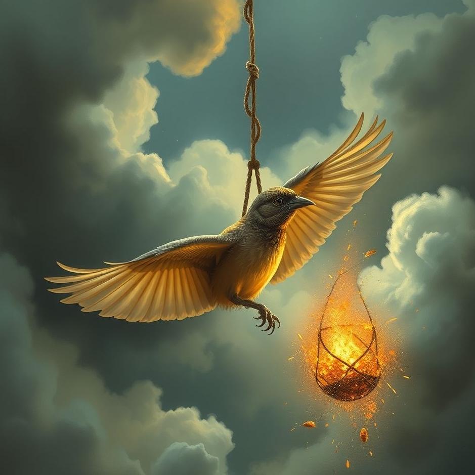 Dream : Bird being caught and sold in a dream