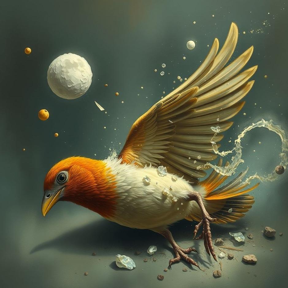 Dream : Bird being crushed in a dream