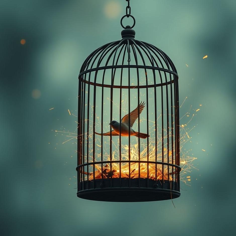 Dream : Bird cage breaking in a dream