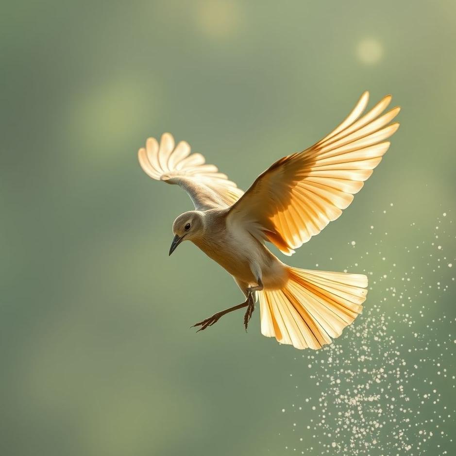 Dream : Bird dancing in a dream