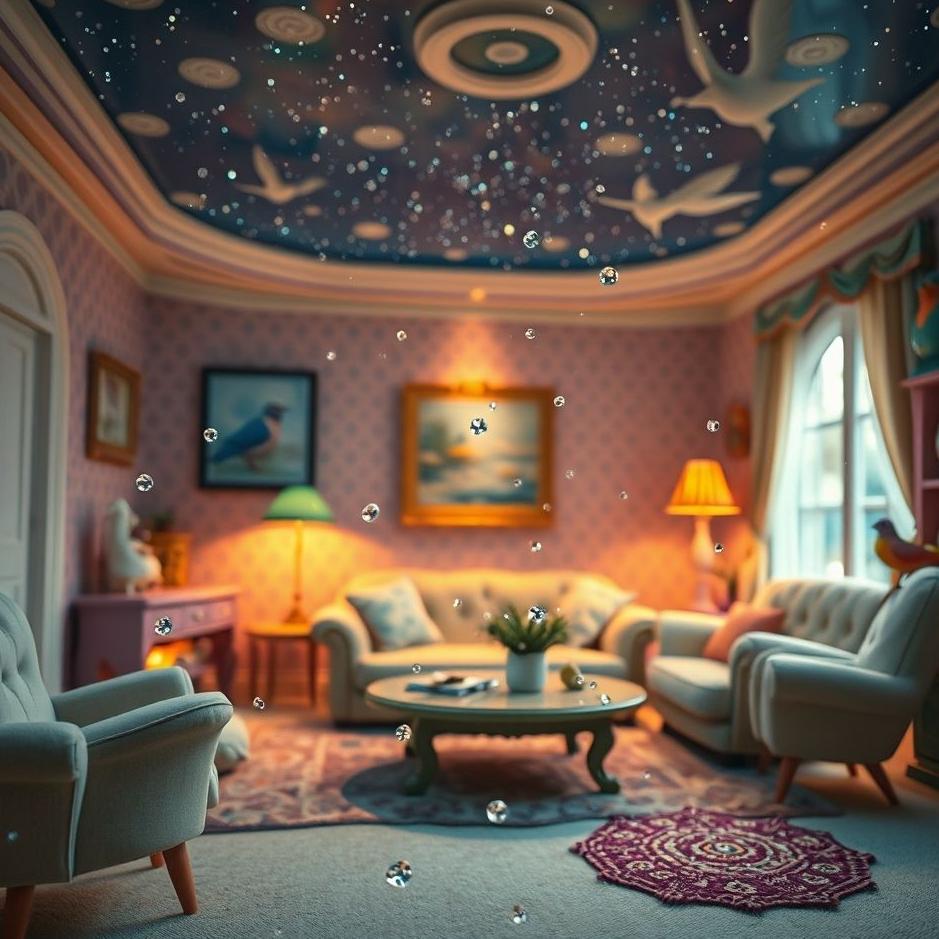 Dream : Bird droppings at home in a dream