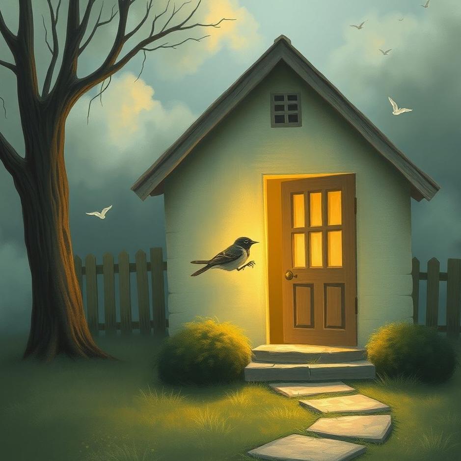 Dream : Bird enter the house in a dream