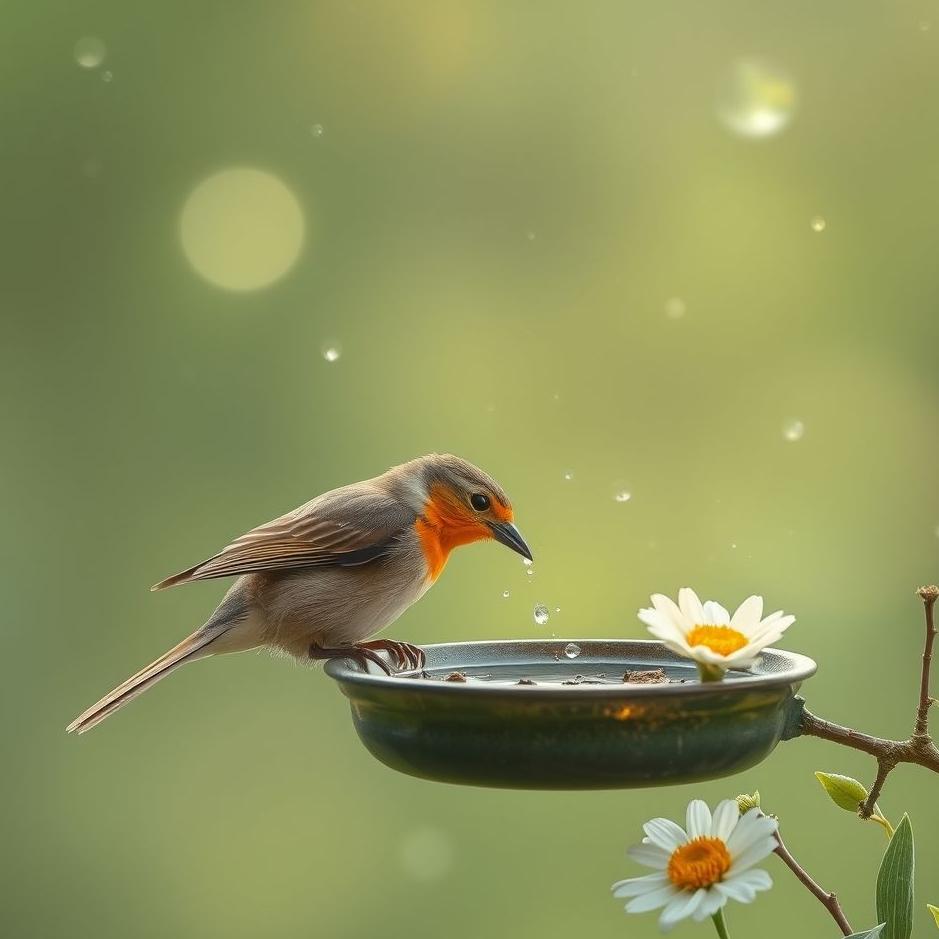 Dream : Bird feeding in a dream