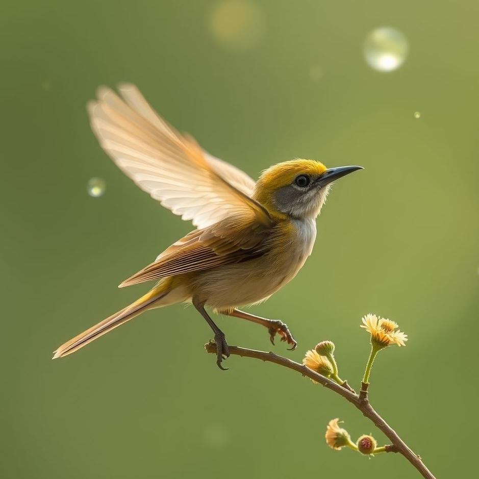 Dream : Bird flea in a dream