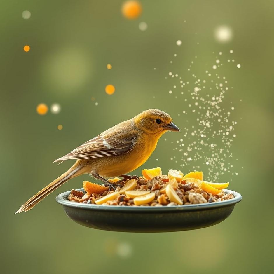 Dream : Bird food in a dream