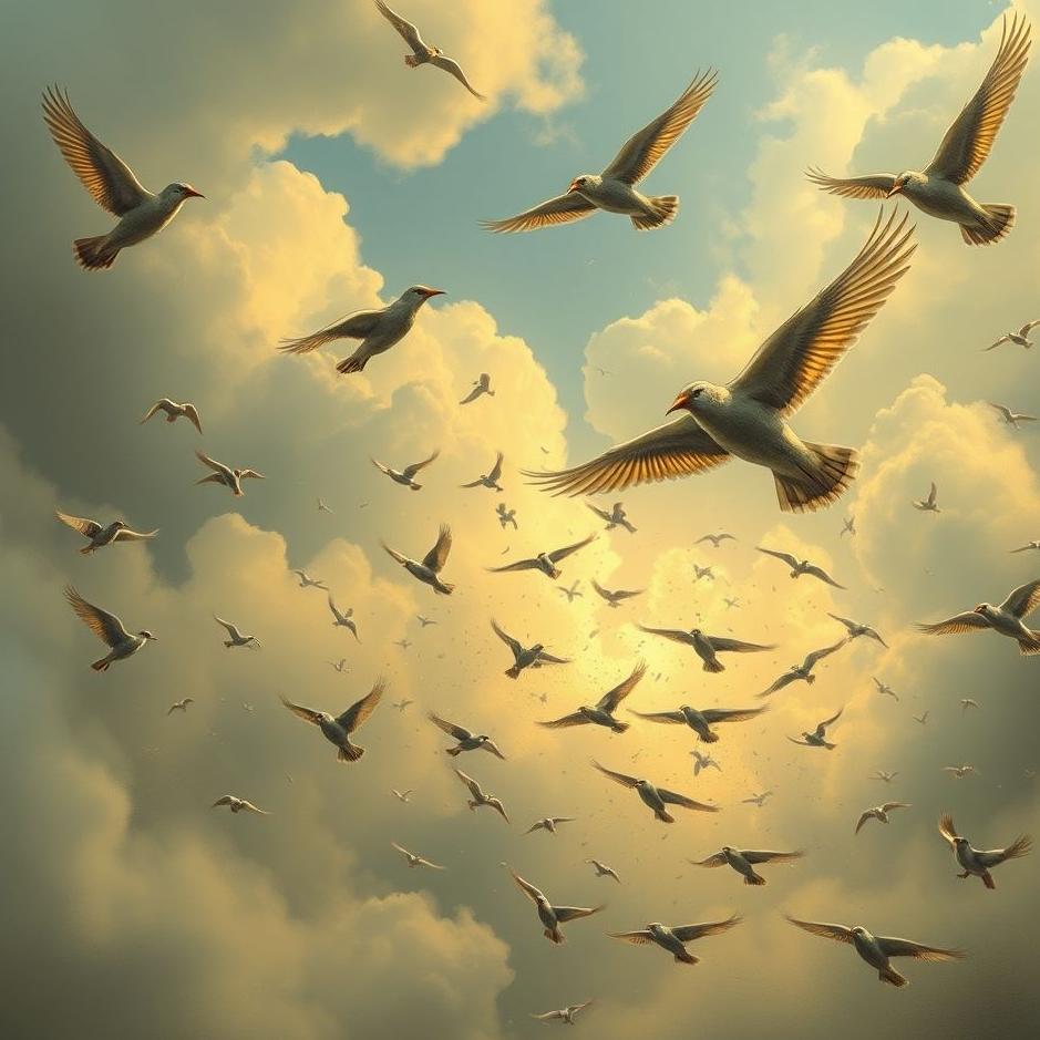 Dream : Bird invasion in a dream