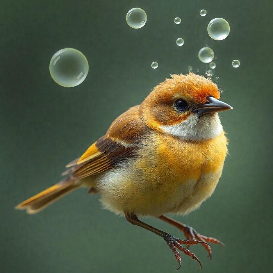 Dream : Bird shitting on its head in a dream