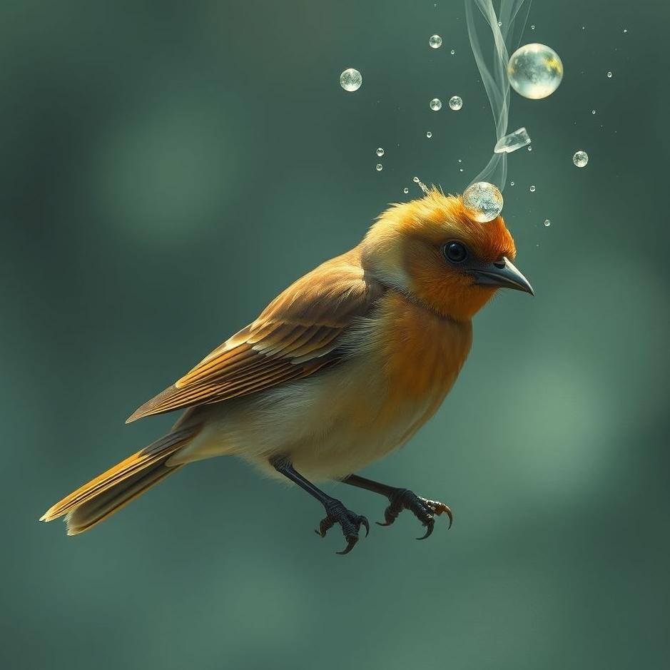 Dream : Bird shitting on my head in a dream