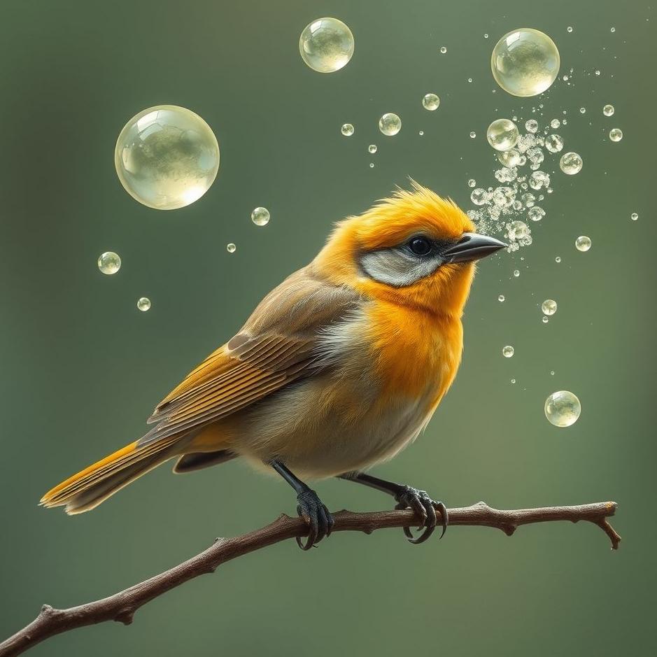 Dream : Bird squeezed in a dream