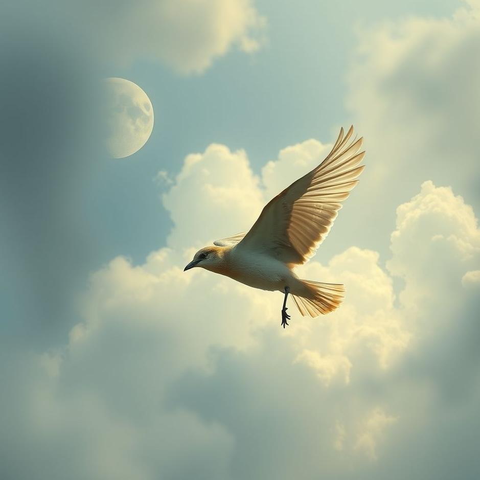 Dream : Bird trying to escape in a dream