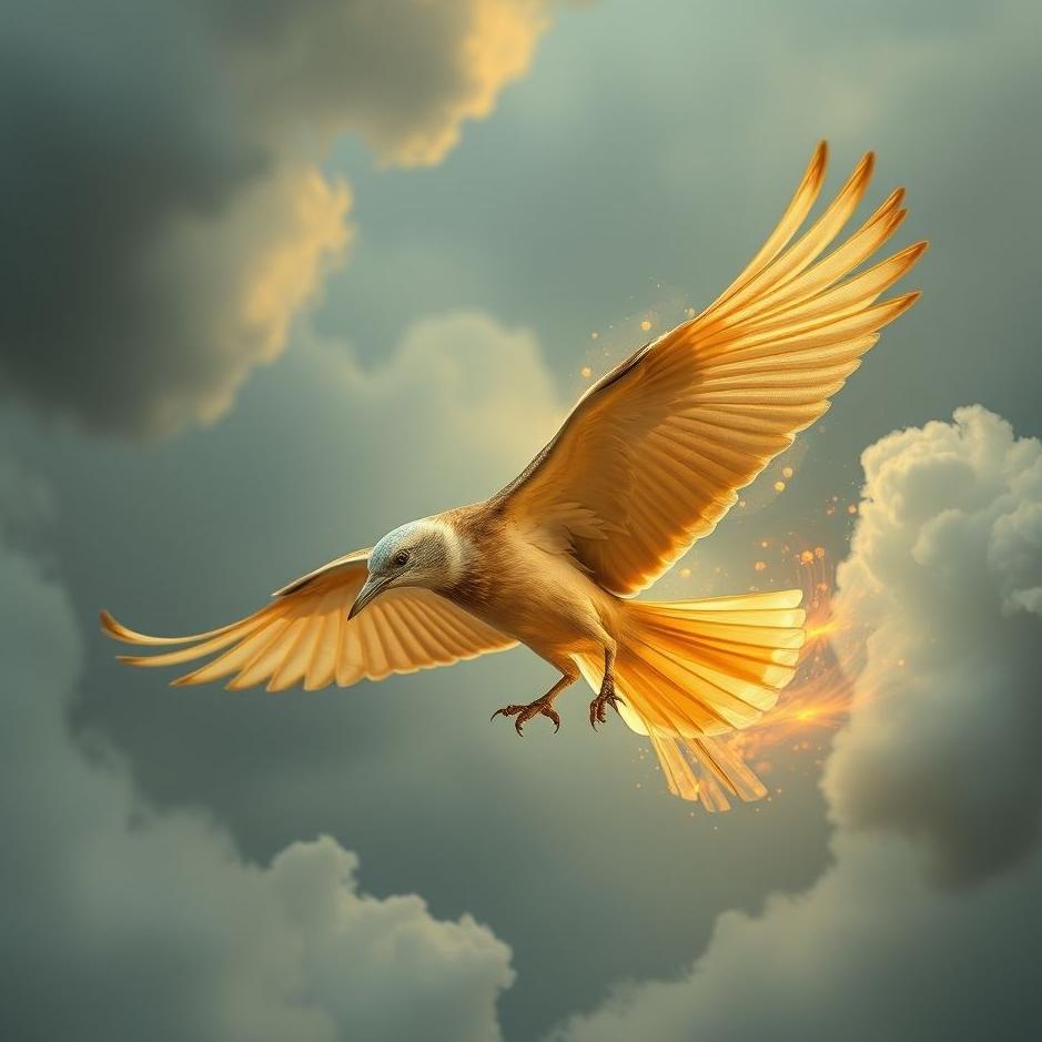 Dream : Bird turning into a human in a dream