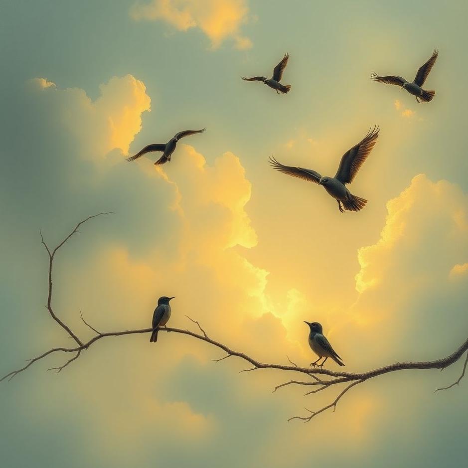 Dream : Birds calling in a dream