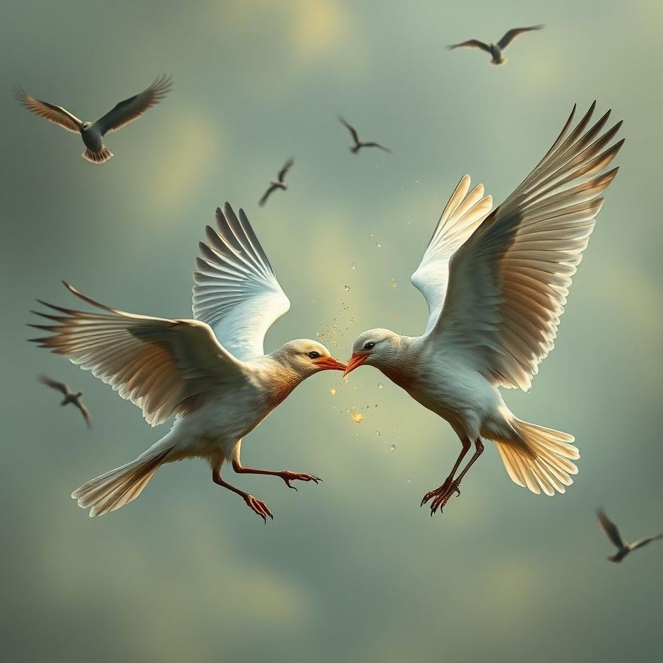Dream : Birds killing each other in a dream
