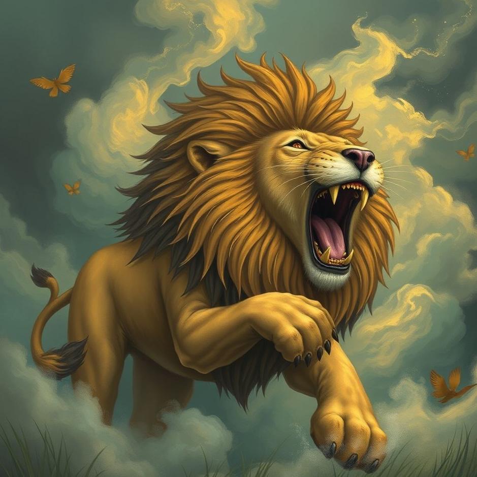Dream Dictionary : Bite lion in the dream