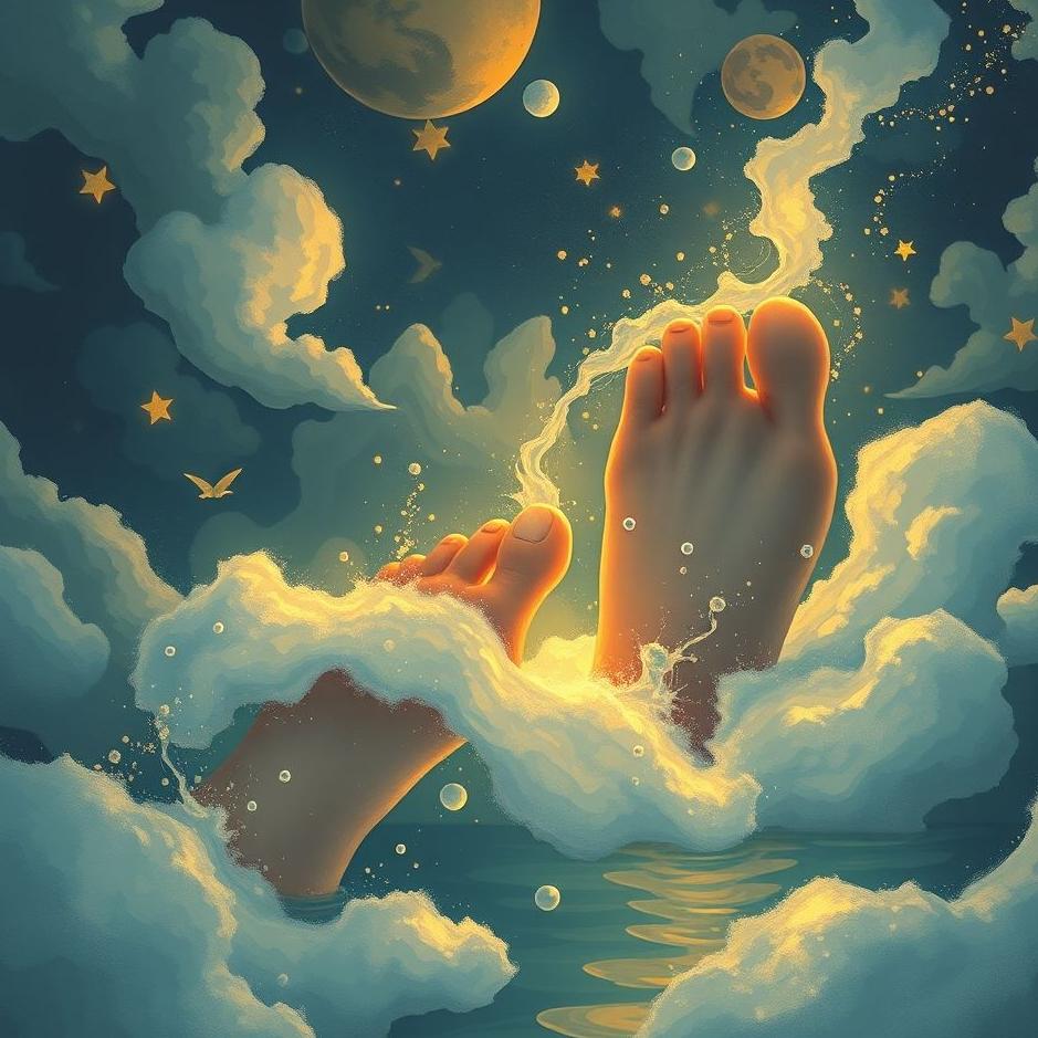 Dream : Bite your feet in the dream