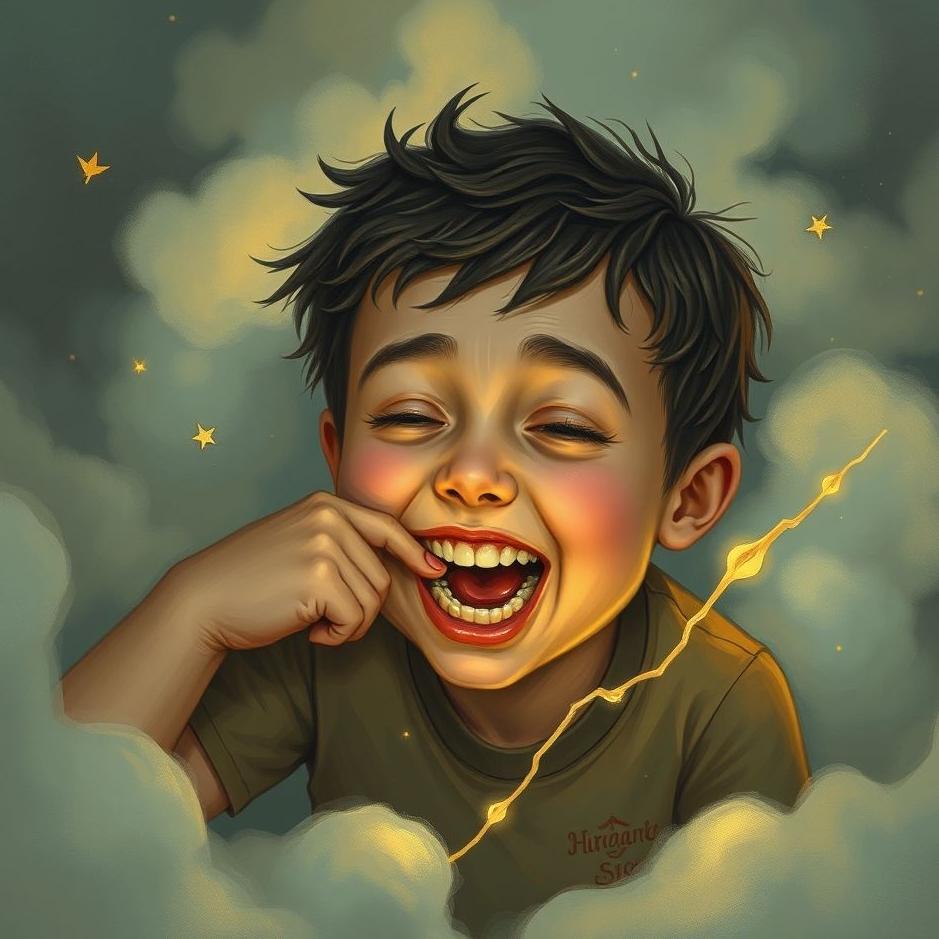 Dream : Biting a boy in a dream