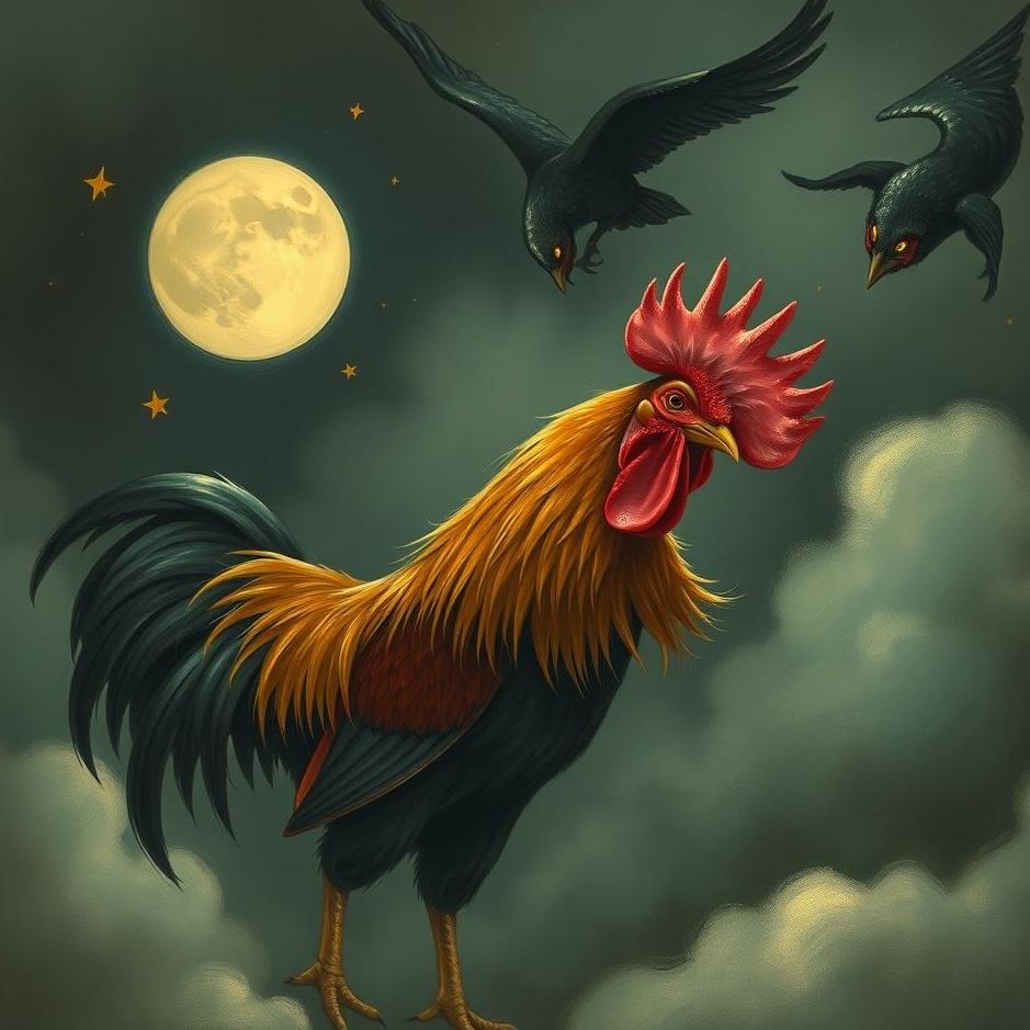 Dream : Biting a rooster in a dream