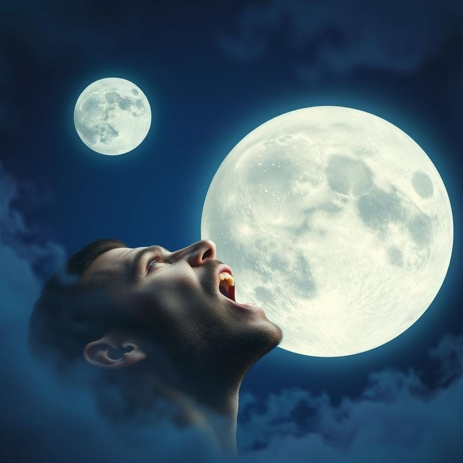 Dream : Biting man in the dream