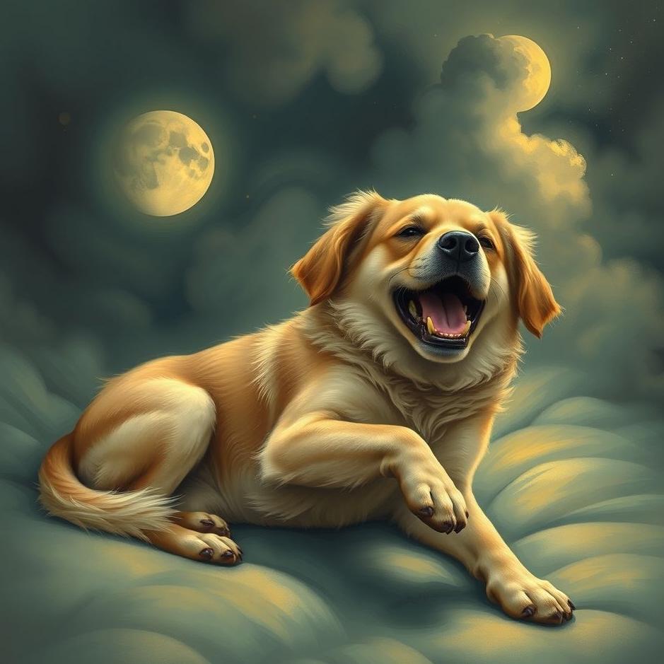 Dream Dictionary : Biting the foot dog in the dream