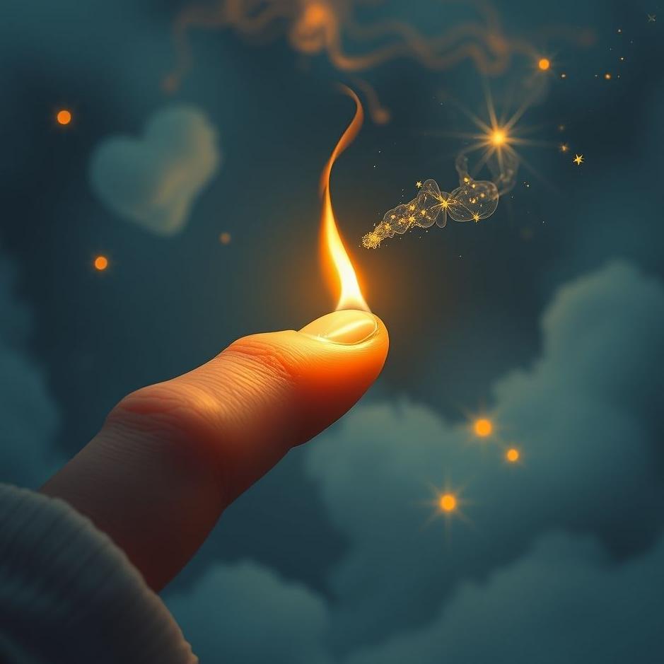 Dream : Biting your own finger in a dream