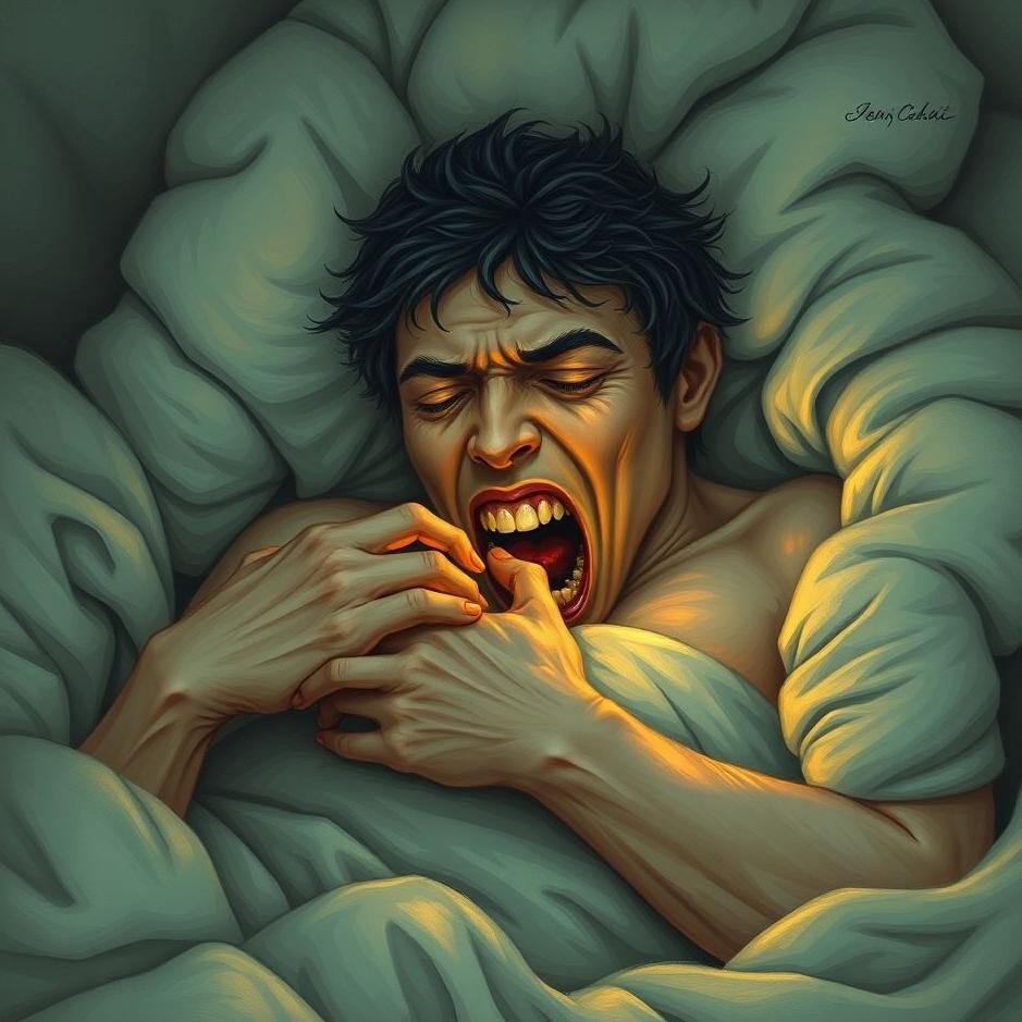 Dream : Biting your own flesh in a dream