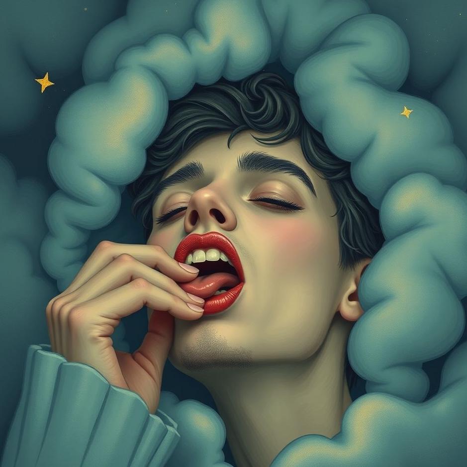 Dream : Biting your own tongue in a dream