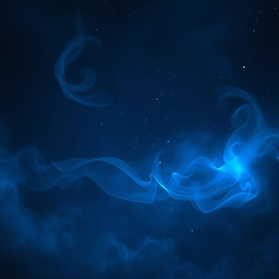 Dream : Black and blue in a dream