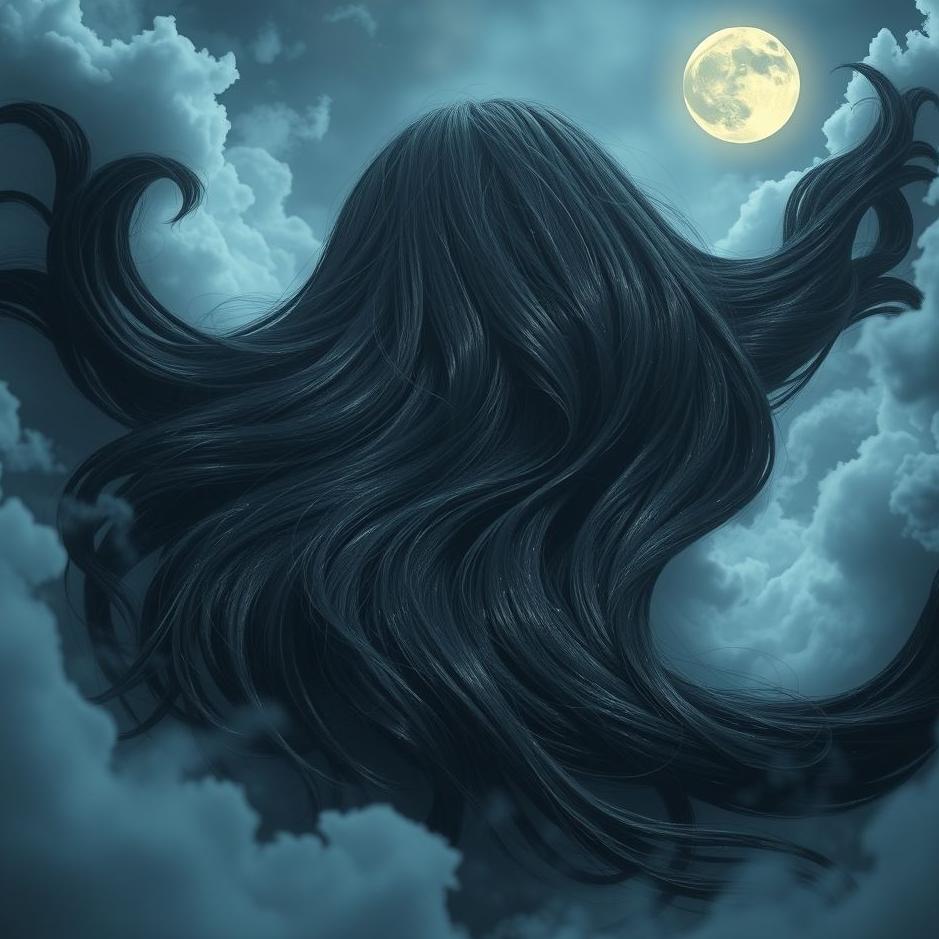 Dream : Black and thick hair in a dream