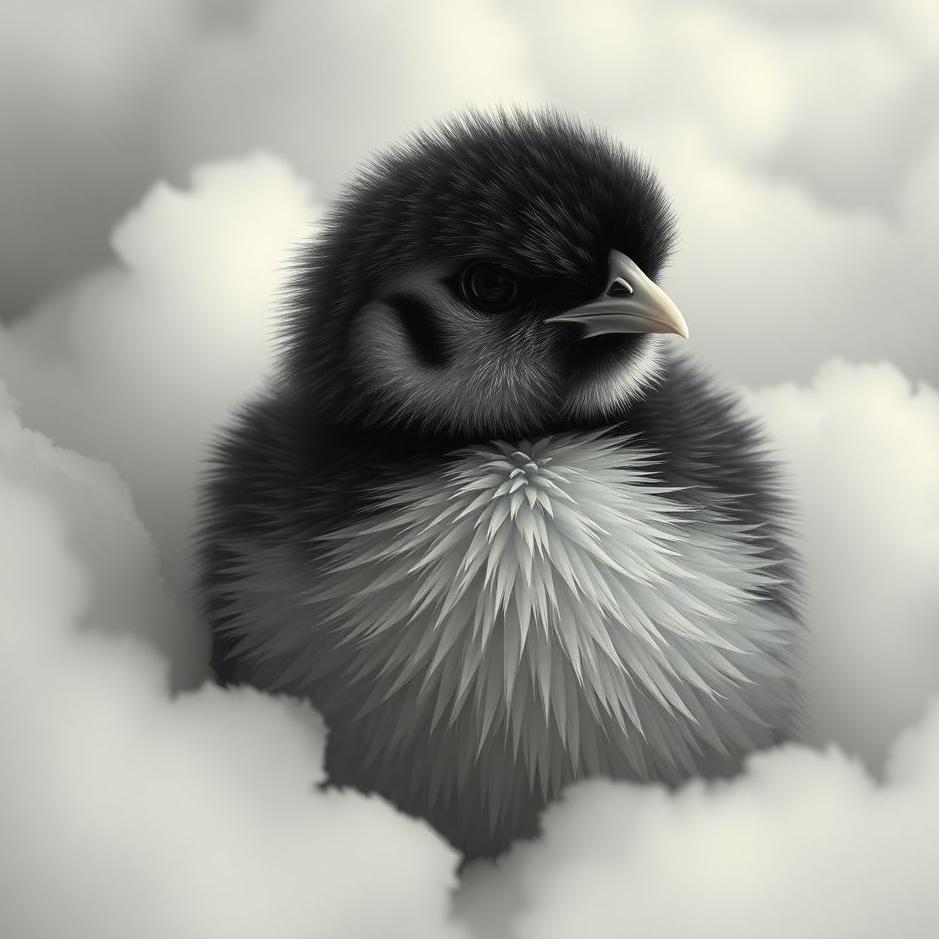 Dream : Black and white chick in a dream