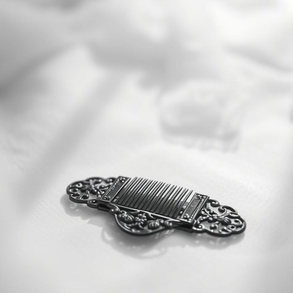 Dream : Black and white comb in a dream