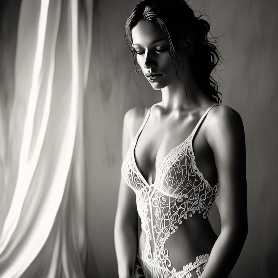 Dream : Black and white underwear in a dream