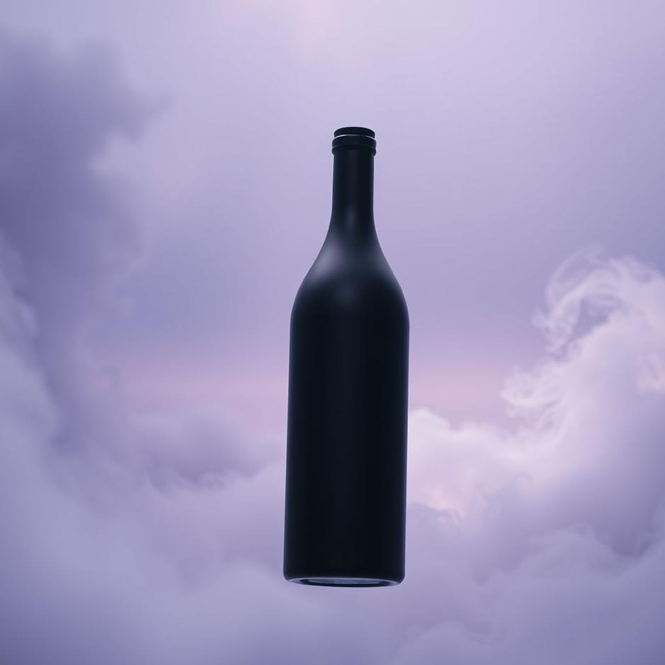 Dream : Black bottle in a dream