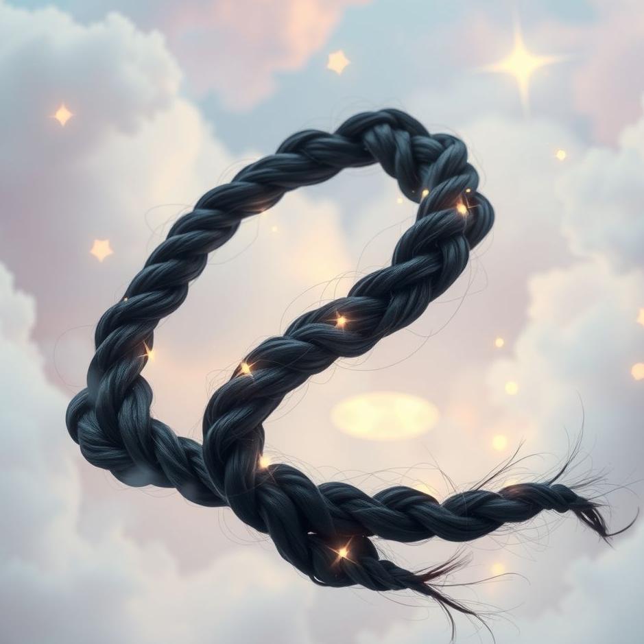 Dream : Black braid in a dream