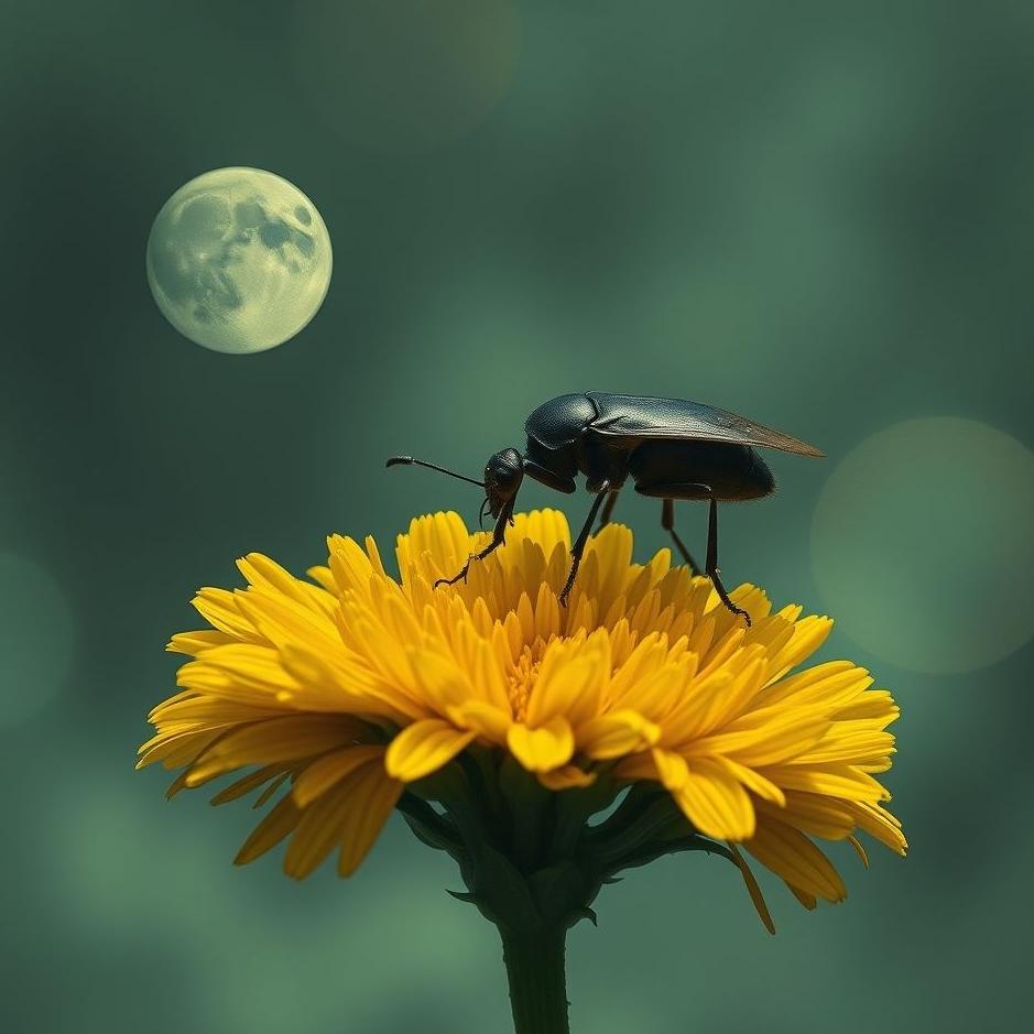 Dream : Black bug on your head in a dream