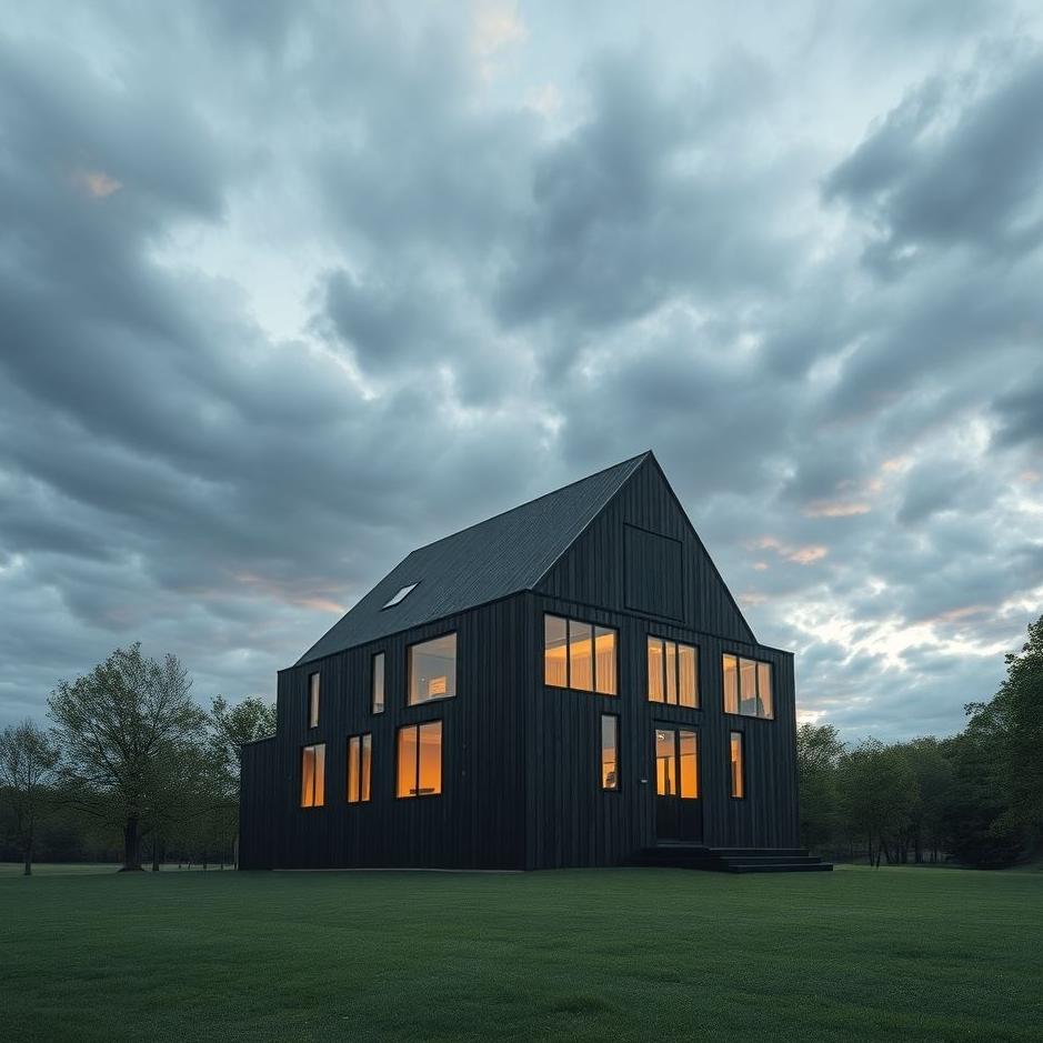 Dream : Black building in a dream