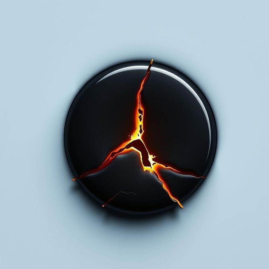 Dream : Black button break in a dream