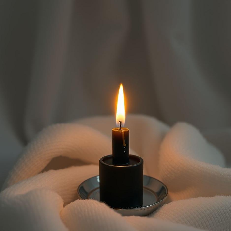 Dream : Black candle in a dream