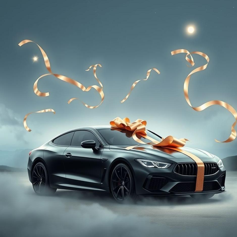 Dream : Black car as a gift in a dream