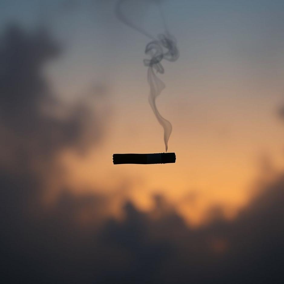Dream : Black cigarette in a dream