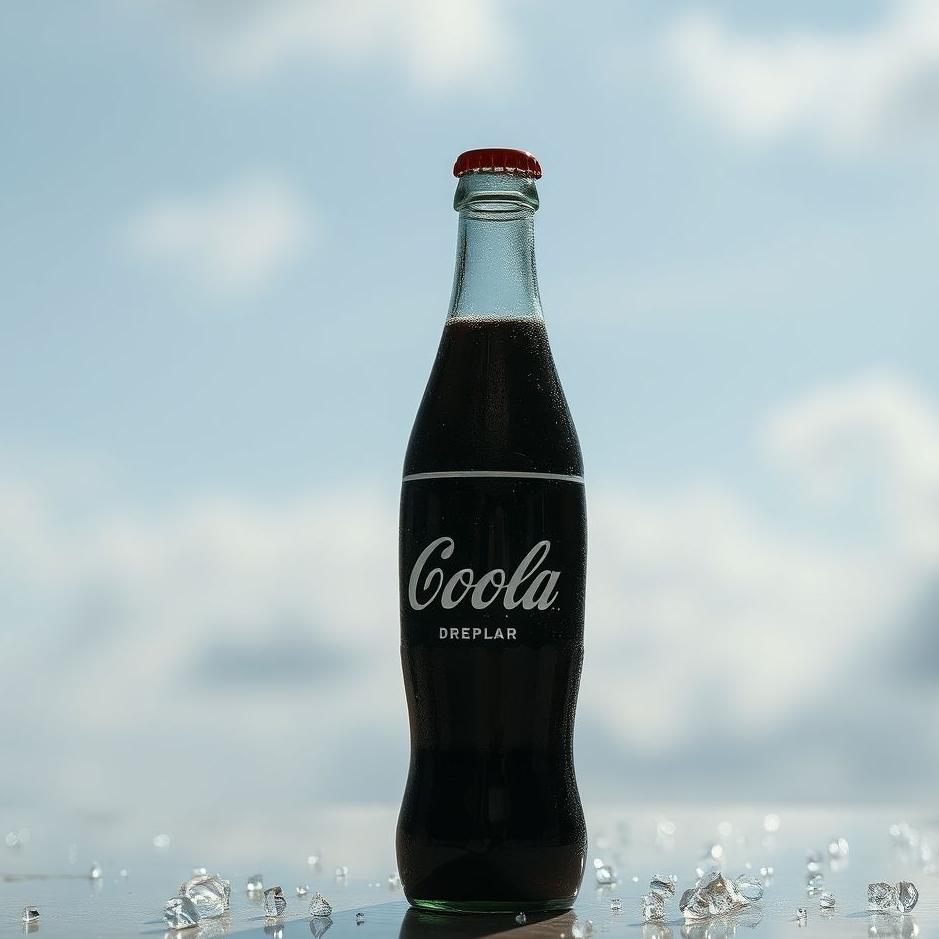 Dream : Black cola bottle in a dream