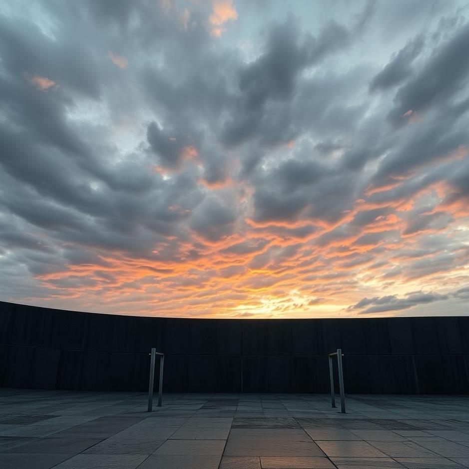 Dream : Black concrete in a dream