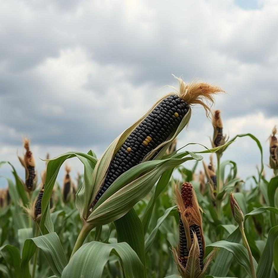 Dream : Black corn in a dream