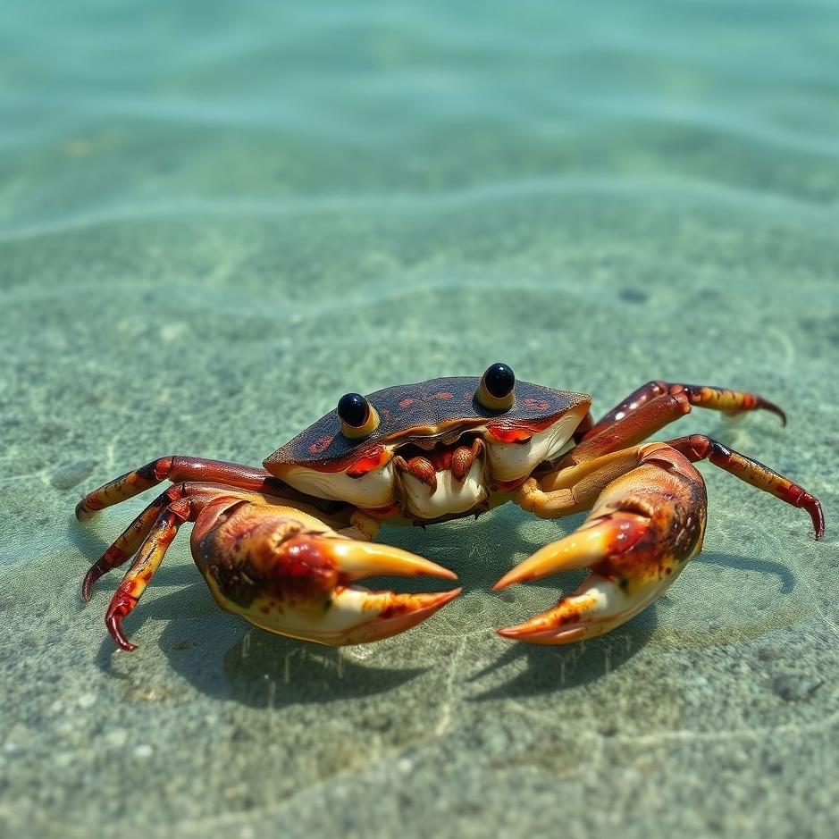 Dream : Black crab bite in a dream