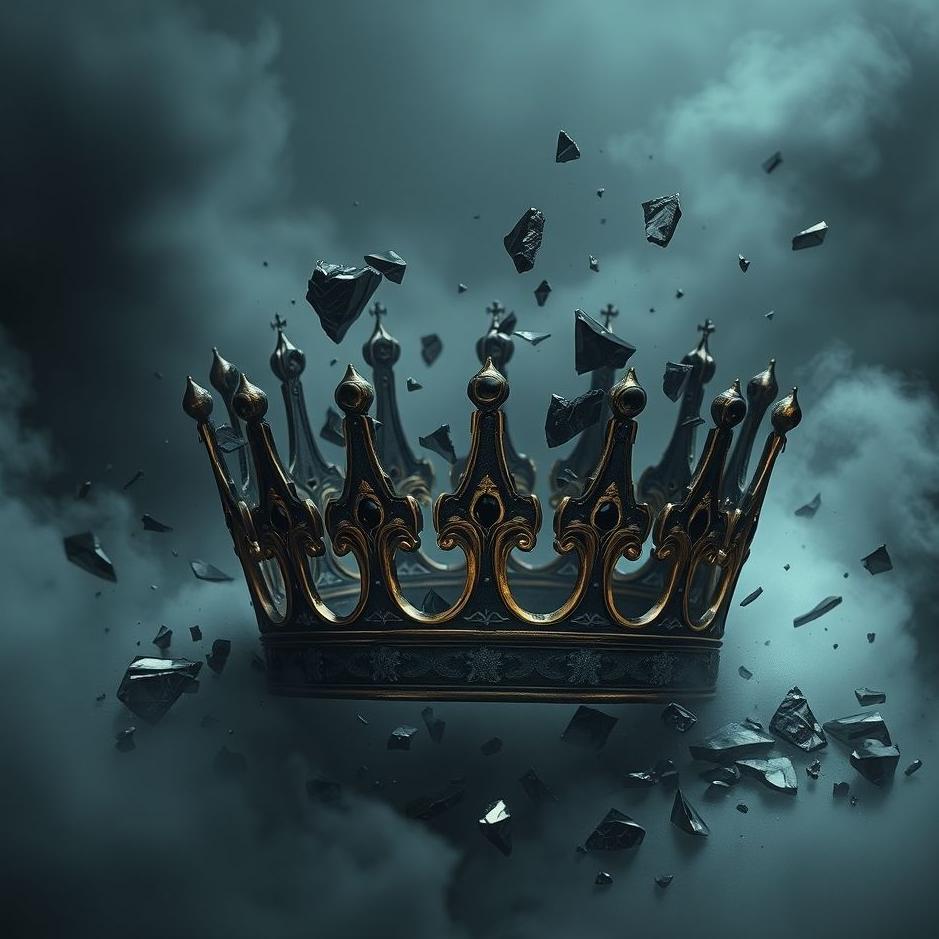 Dream : Black crown breaking in a dream
