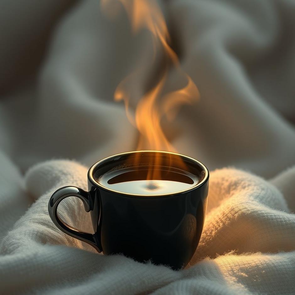 Dream : Black cup in a dream