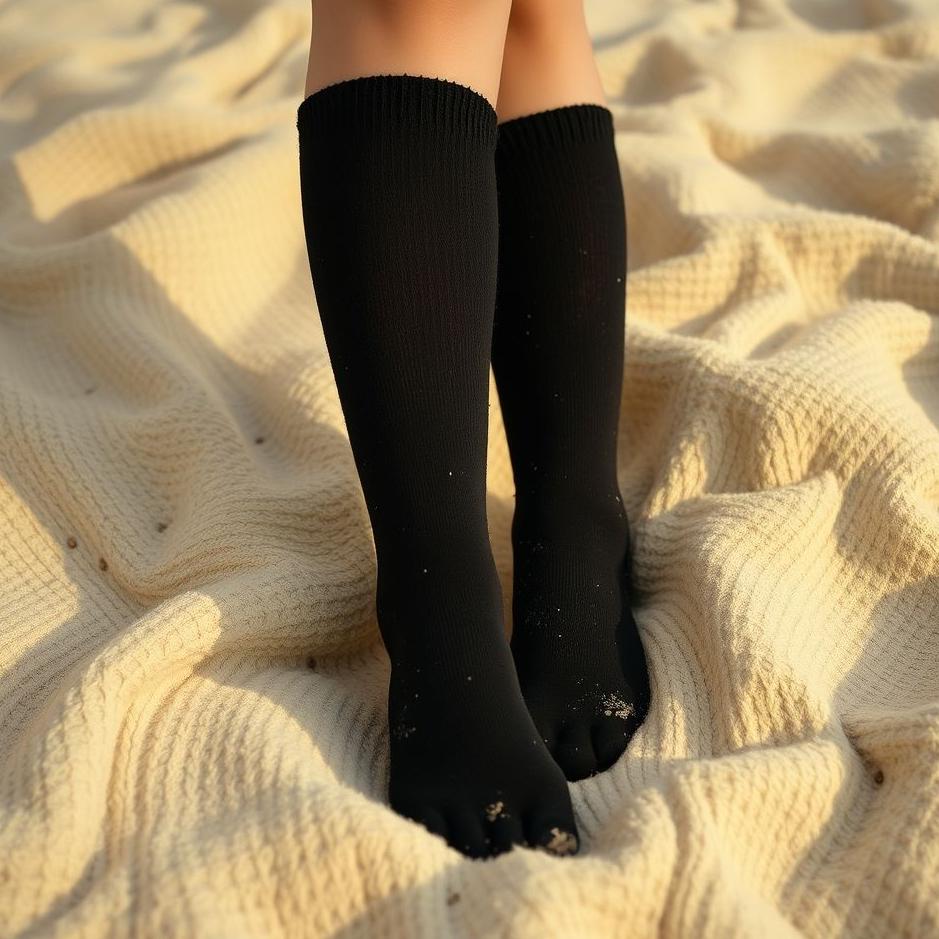 Dream : Black dirty socks in a dream
