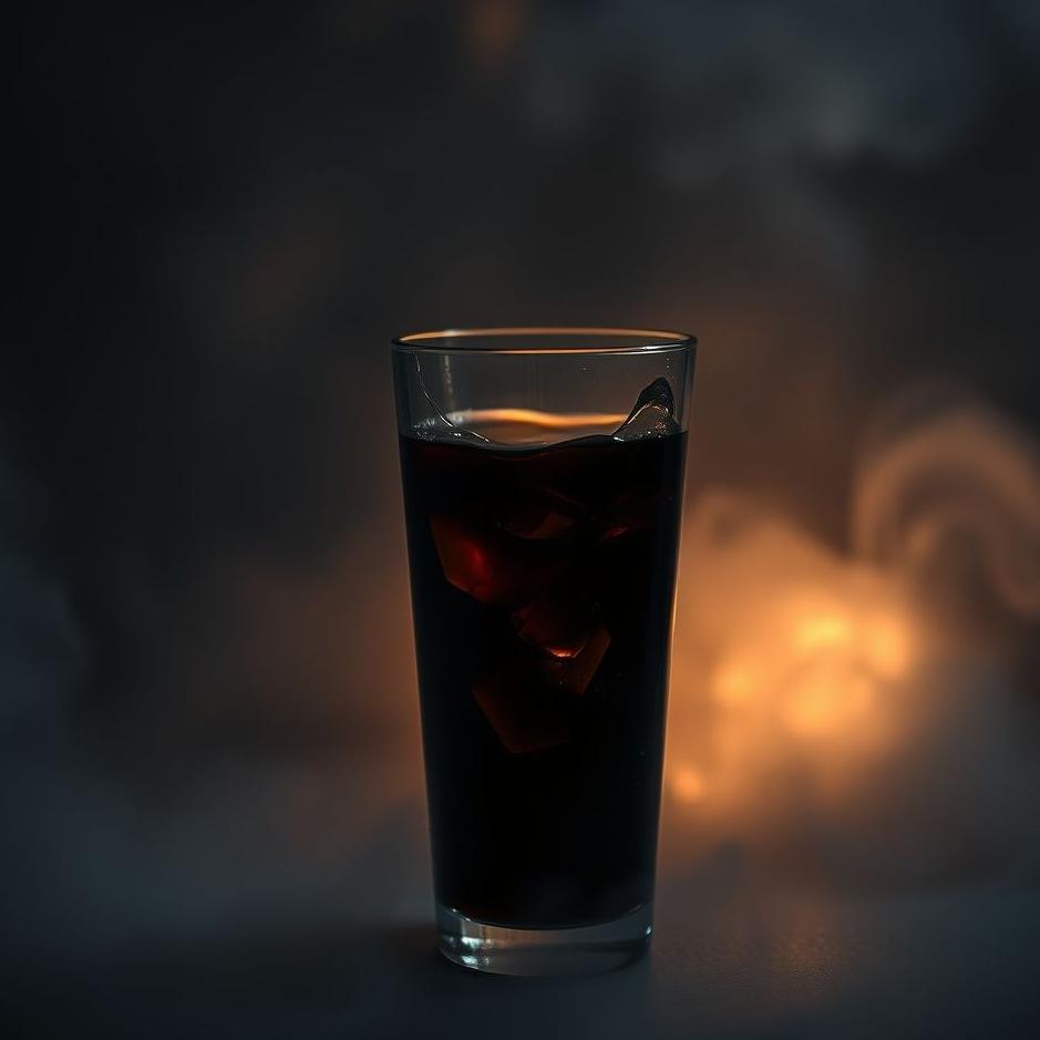 Dream : Black drink in a dream